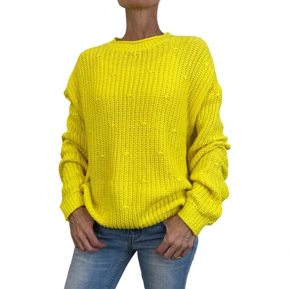 ABOUND Ribbed Knit Dolman Sweater Medium - Picture 1 of 5